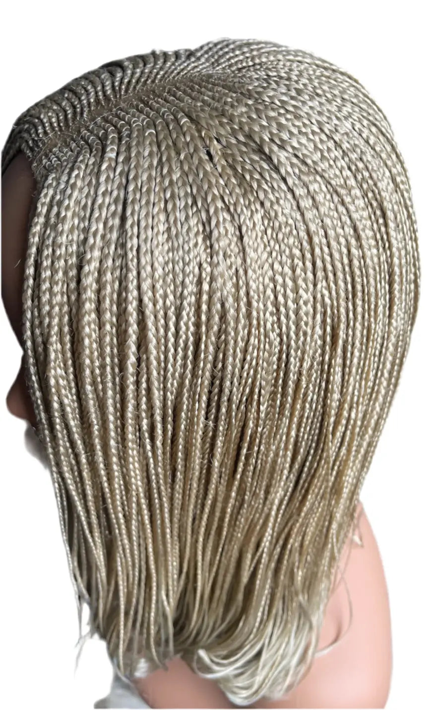 Blonde Bob Braids Wig Lightweight UUBRAIDEDWIGS