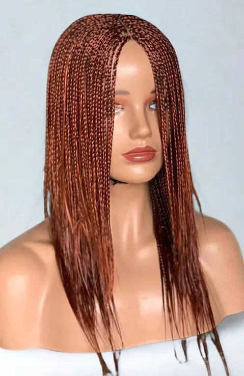 Medium Box Braid Wig Color 350 UUBRAIDEDWIGS