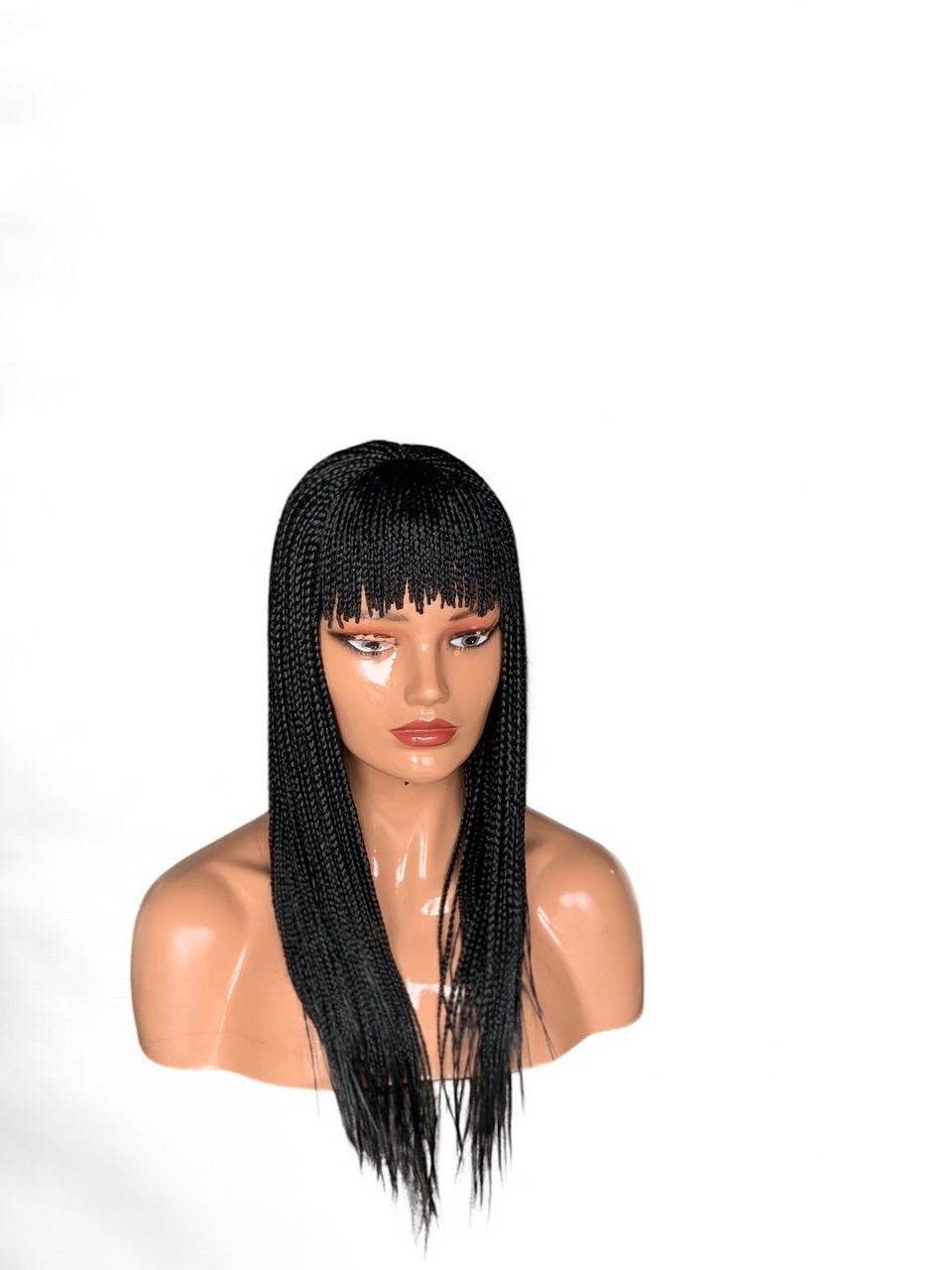 Bangs Braids Black