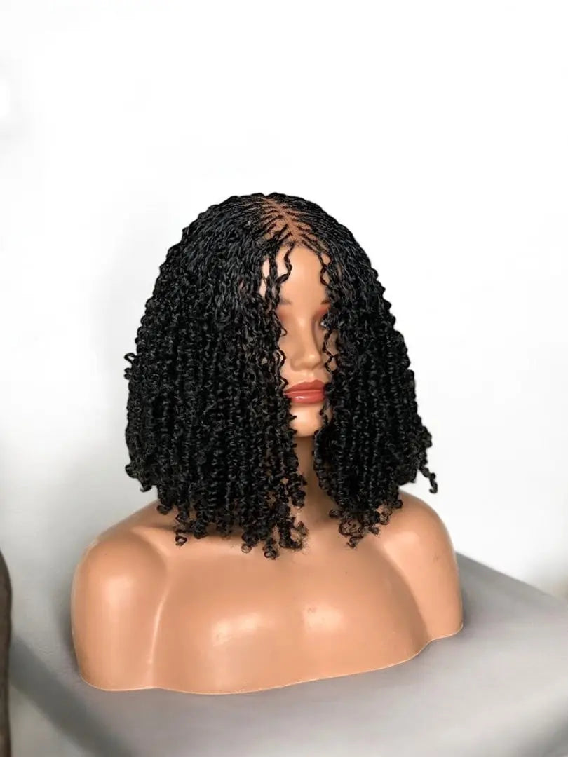 Soft Kinky Black Wig UUBRAIDEDWIGS