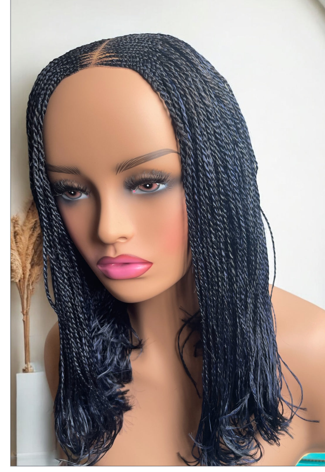 Twist Braid Color 1B/Blue