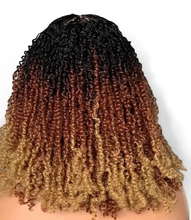 Spring Twist Wig 1B /30 /27 Color Wear and go UUBRAIDEDWIGS