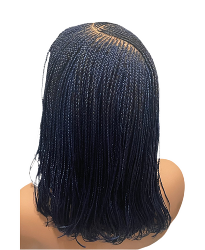 Cornrow Braids 1B Black/Blue