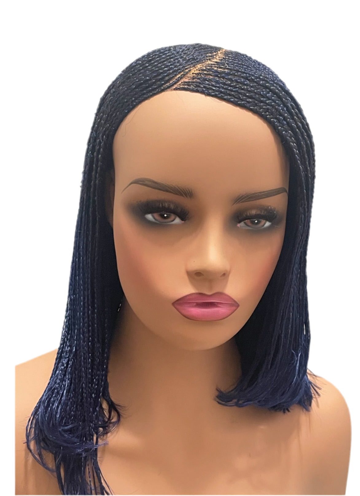 Cornrow Braids 1B Black/Blue