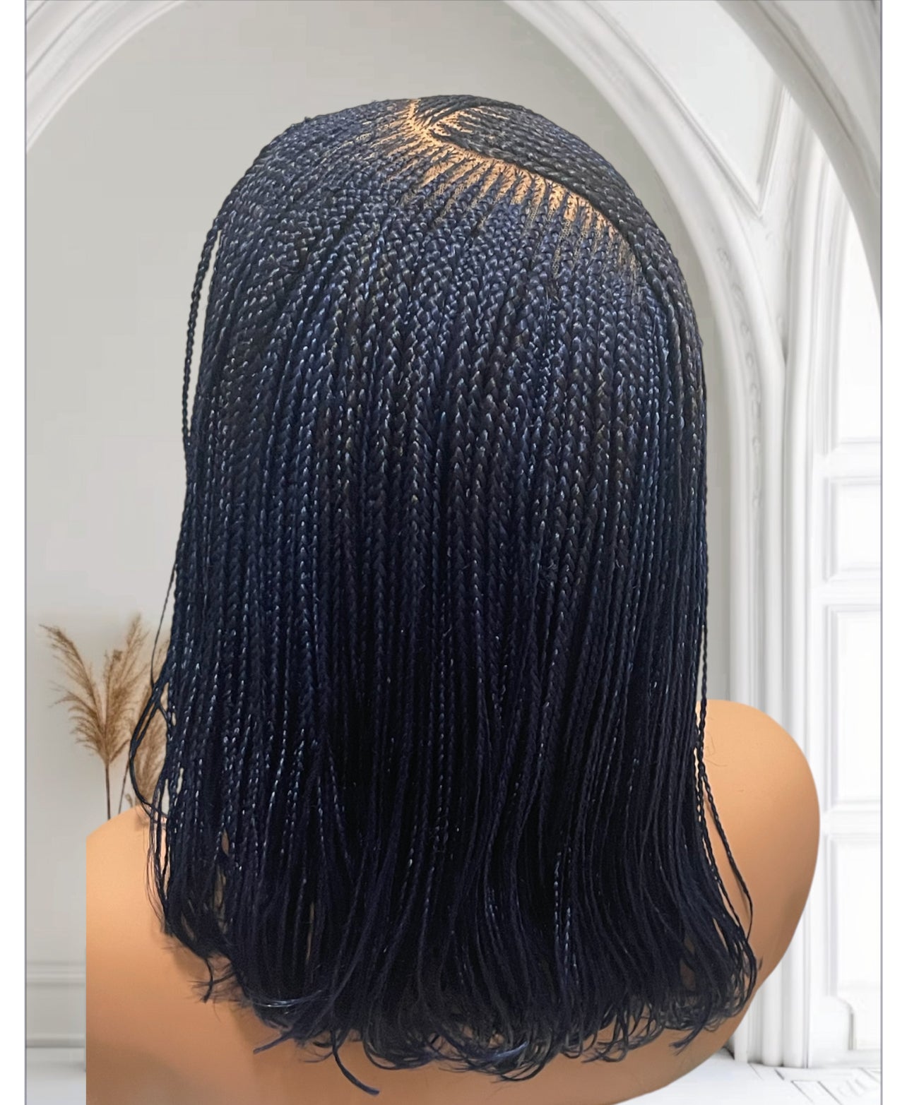 Cornrow Braids 1B Black/Blue