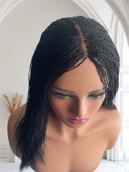 14” Micro Twist Braids Black