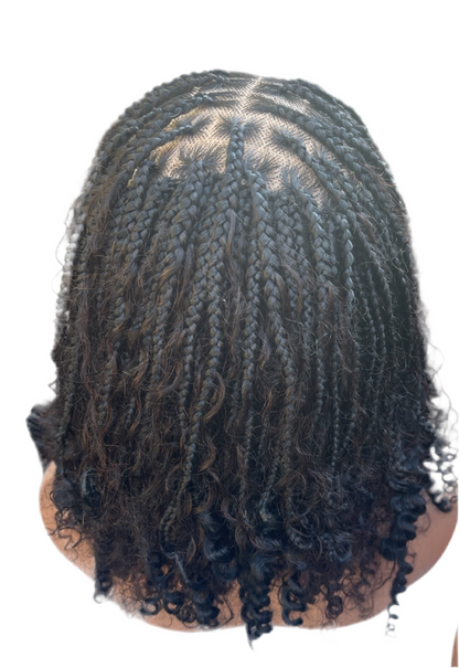 13X6 Boho Human Hair Braids