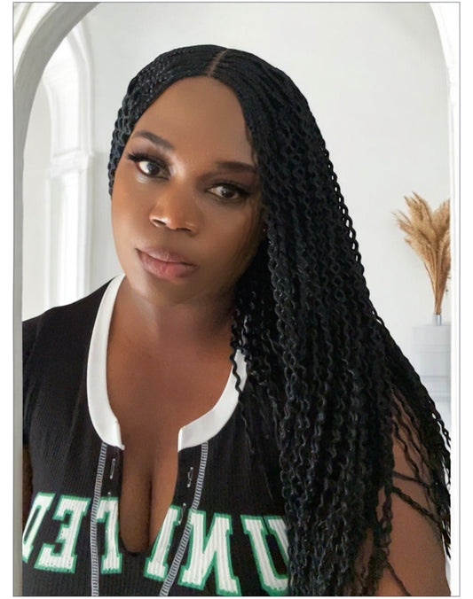 Watermelon Braids Black