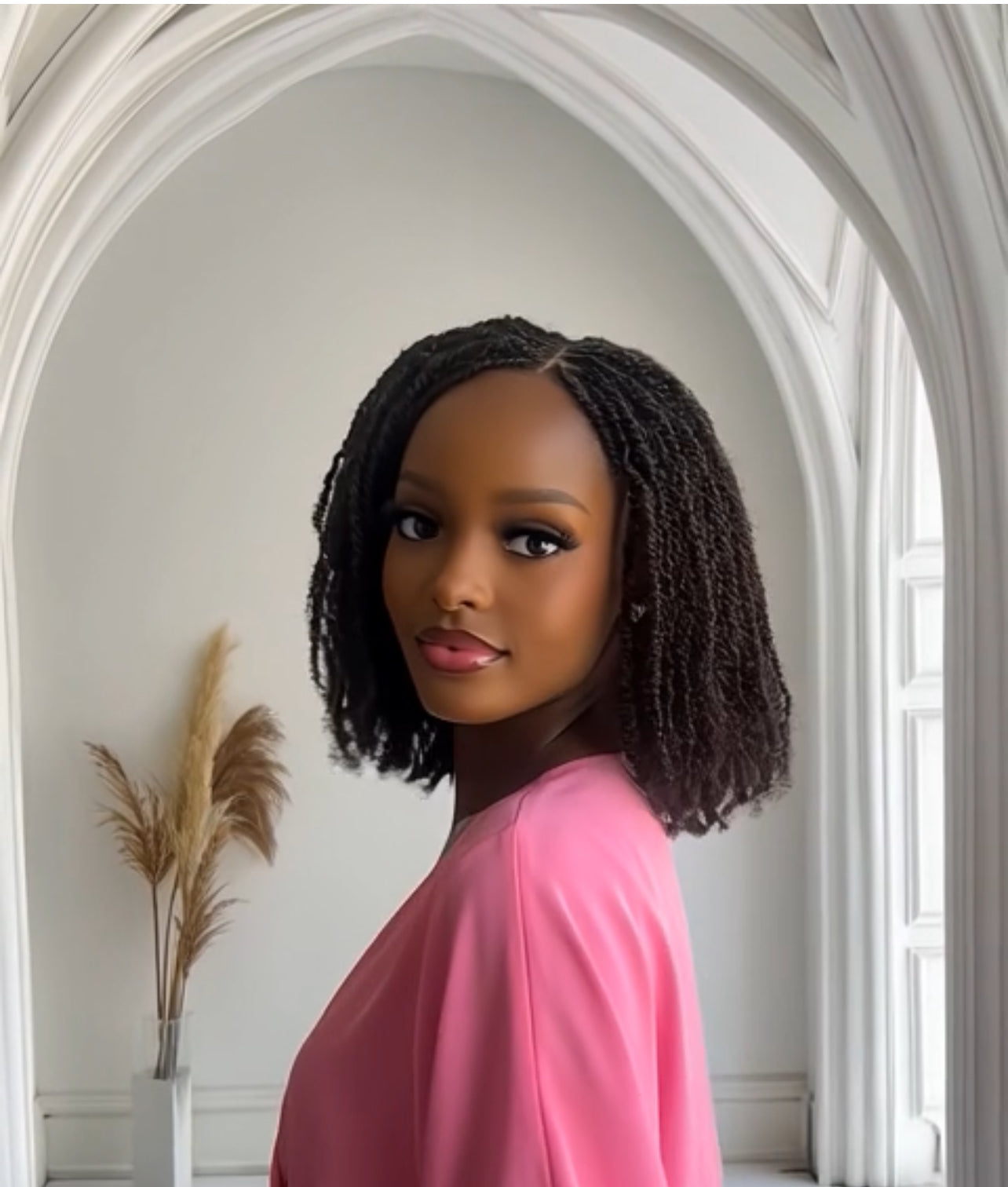 Soft Kinky Twist Braids Easy Wear Lightweight Color 33 UUBRAIDEDWIGS