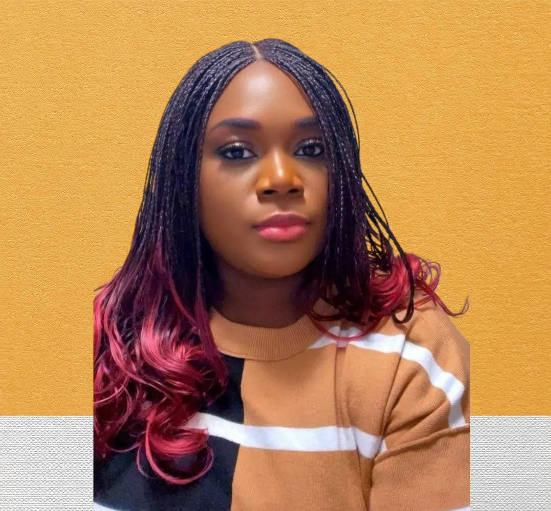 Curly Spiral Braids Wig Lightweight UUBRAIDEDWIGS