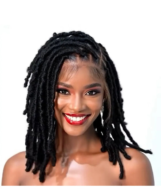 14” Goddess Locs Ready To Wear Beautiful Styled Hair Extensions UUBRAIDEDWIGS