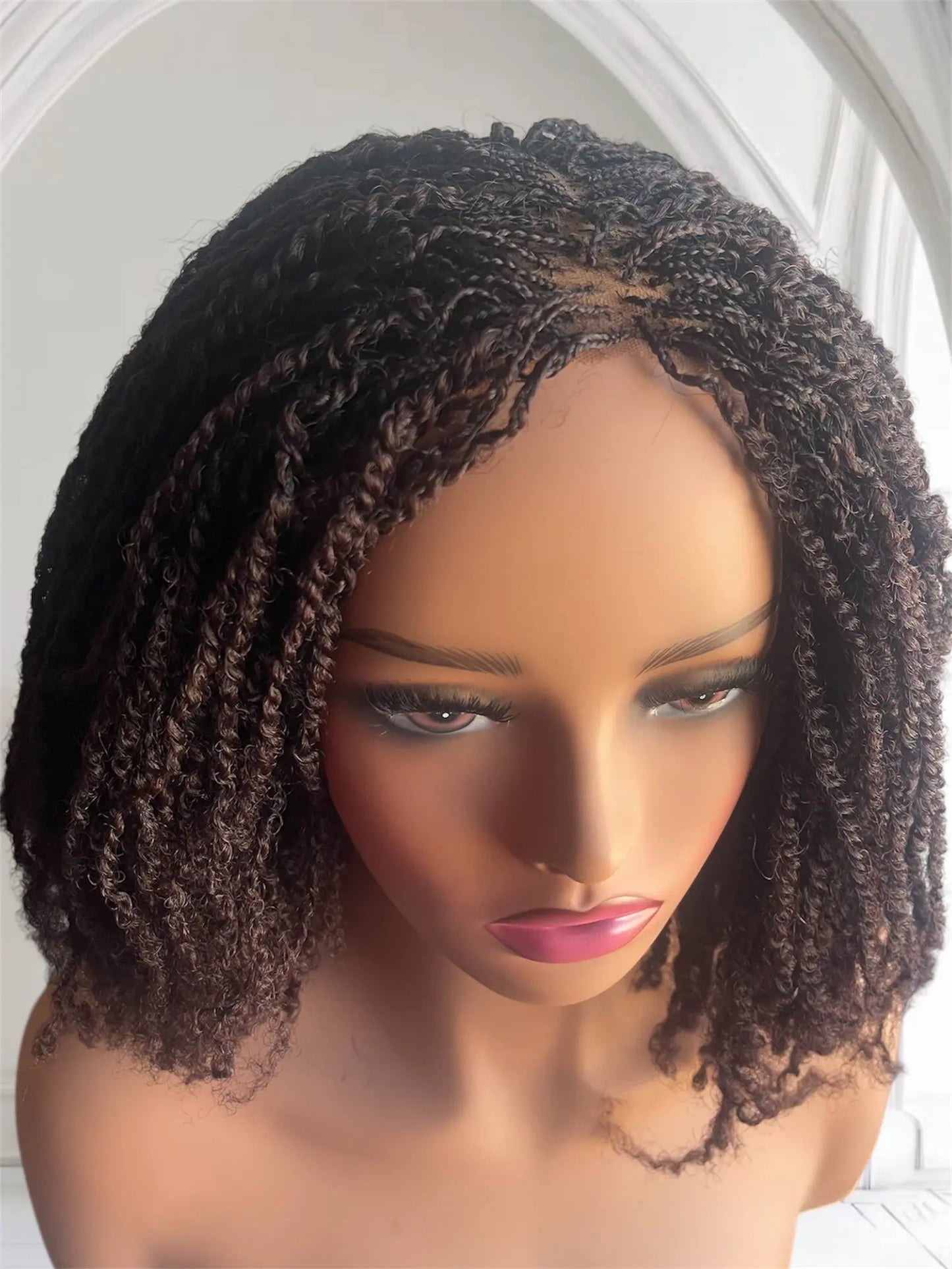 Soft Kinky Twist Braids Easy Wear Lightweight Color 33 UUBRAIDEDWIGS