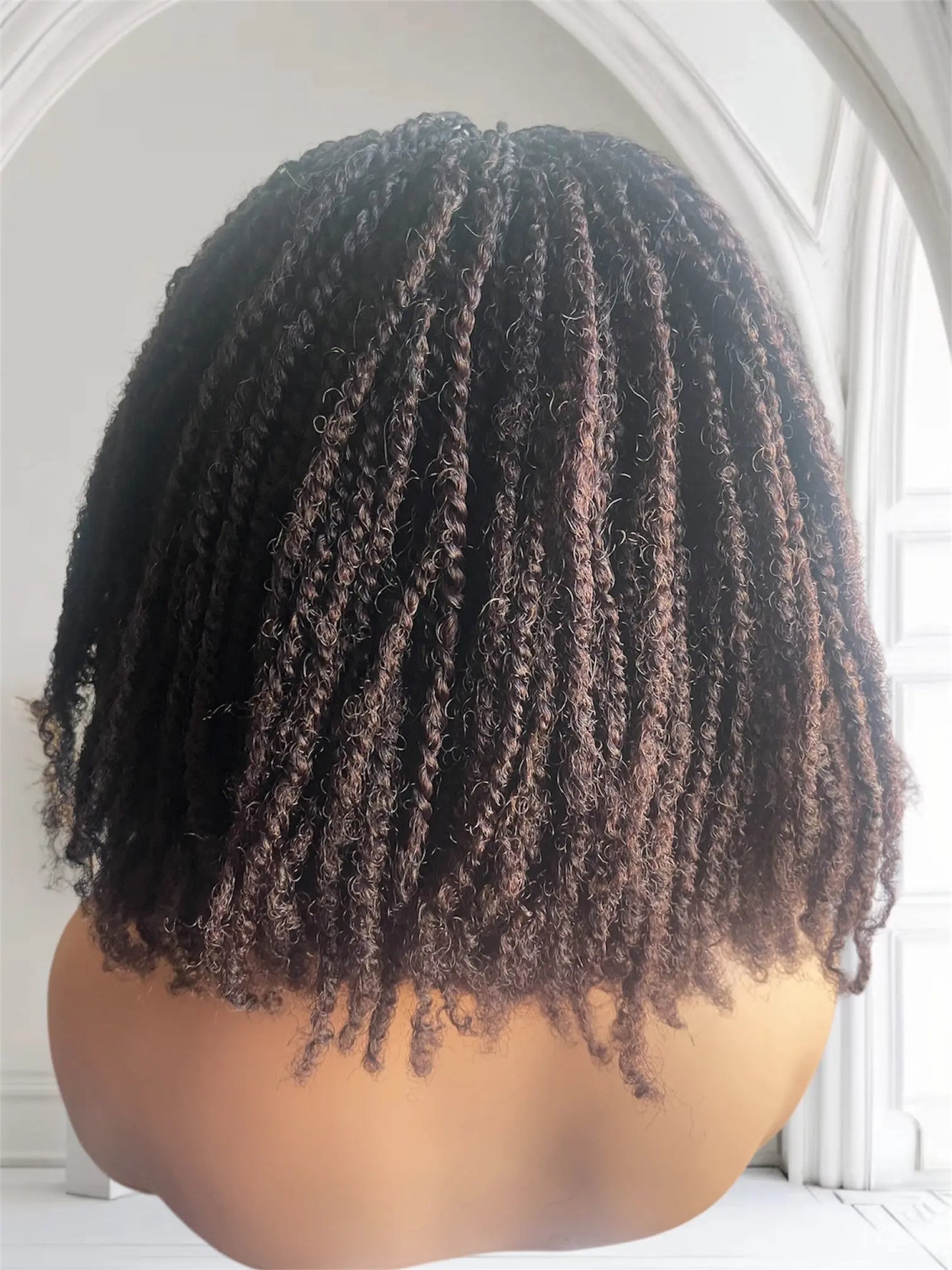 Soft Kinky Twist Braids Easy Wear Lightweight Color 33 UUBRAIDEDWIGS