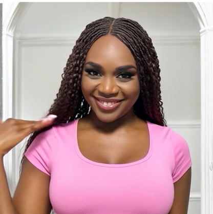 Curly Feathers Wig Light Weight Ready to Wear UUBRAIDEDWIGS