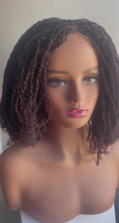 Soft Kinky Twist Braids Easy Wear Lightweight Color 33